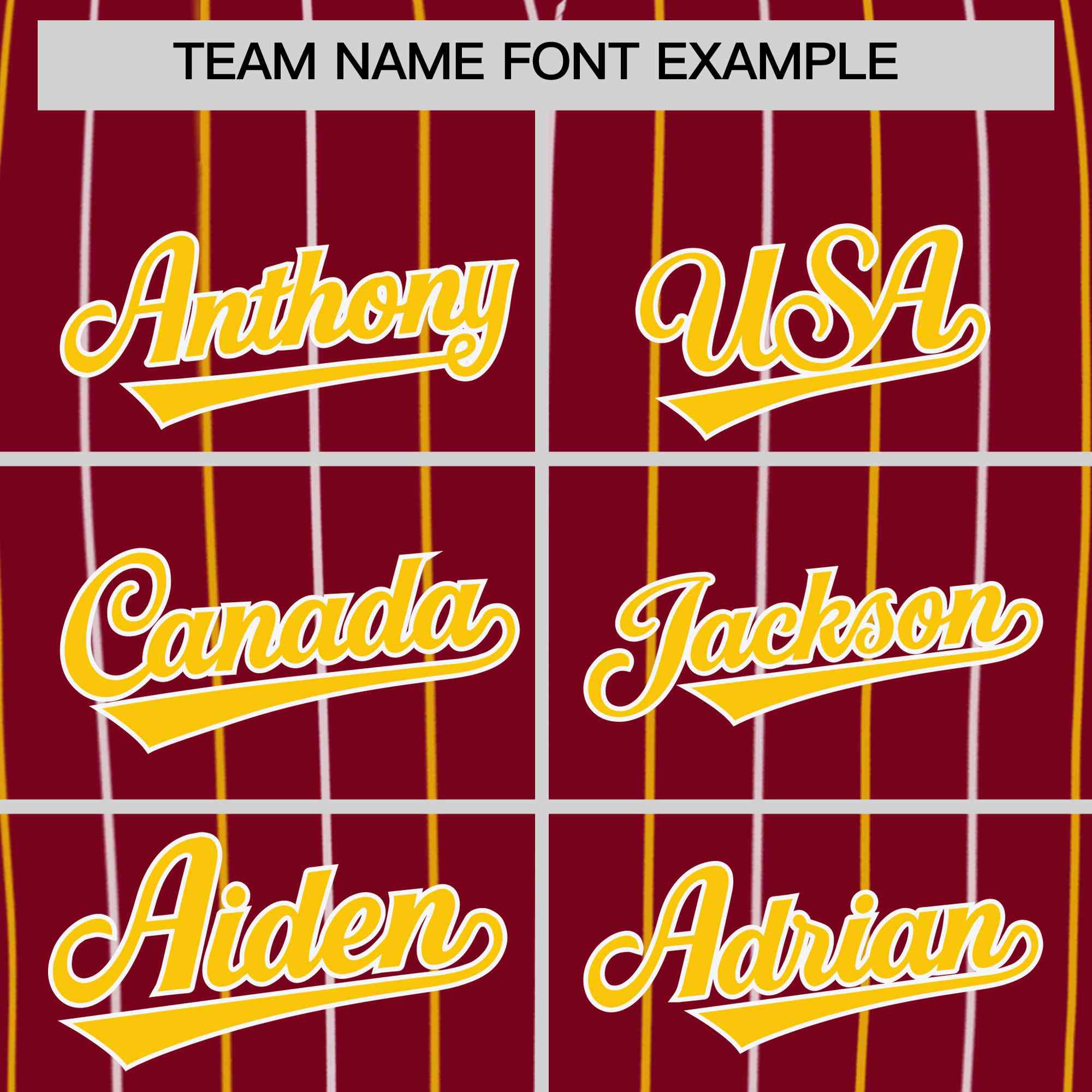 Custom Crimson Gold and White Bi-Color Stripes Fashion Authentic Baseball Jersey