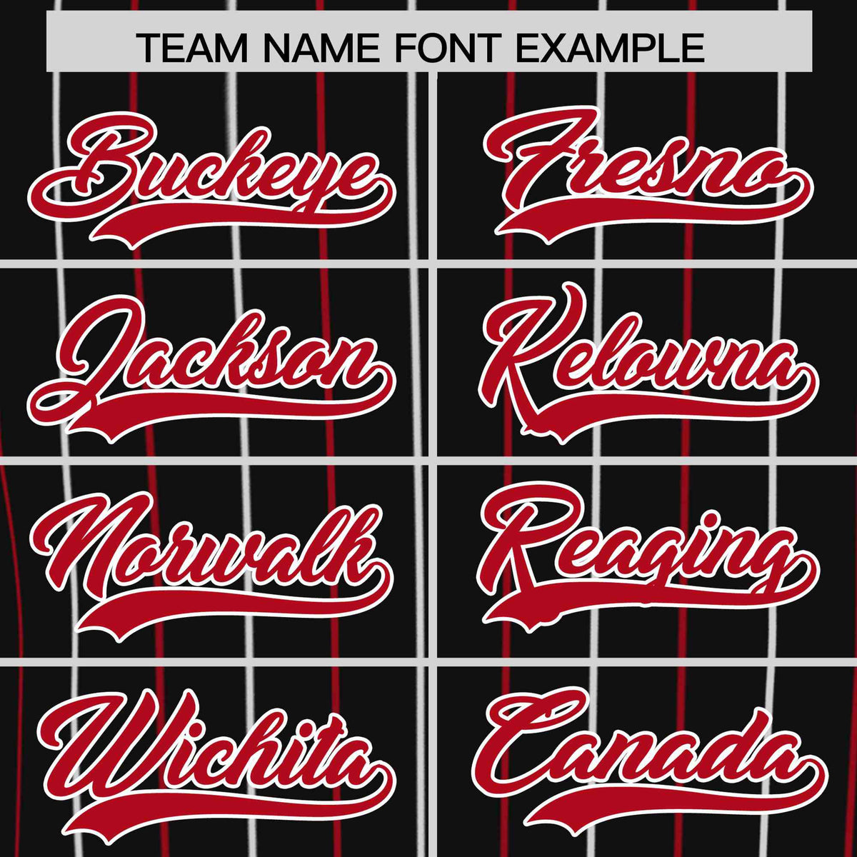 Custom Black Red and White Bi-Color Stripes Fashion Authentic Baseball Jersey