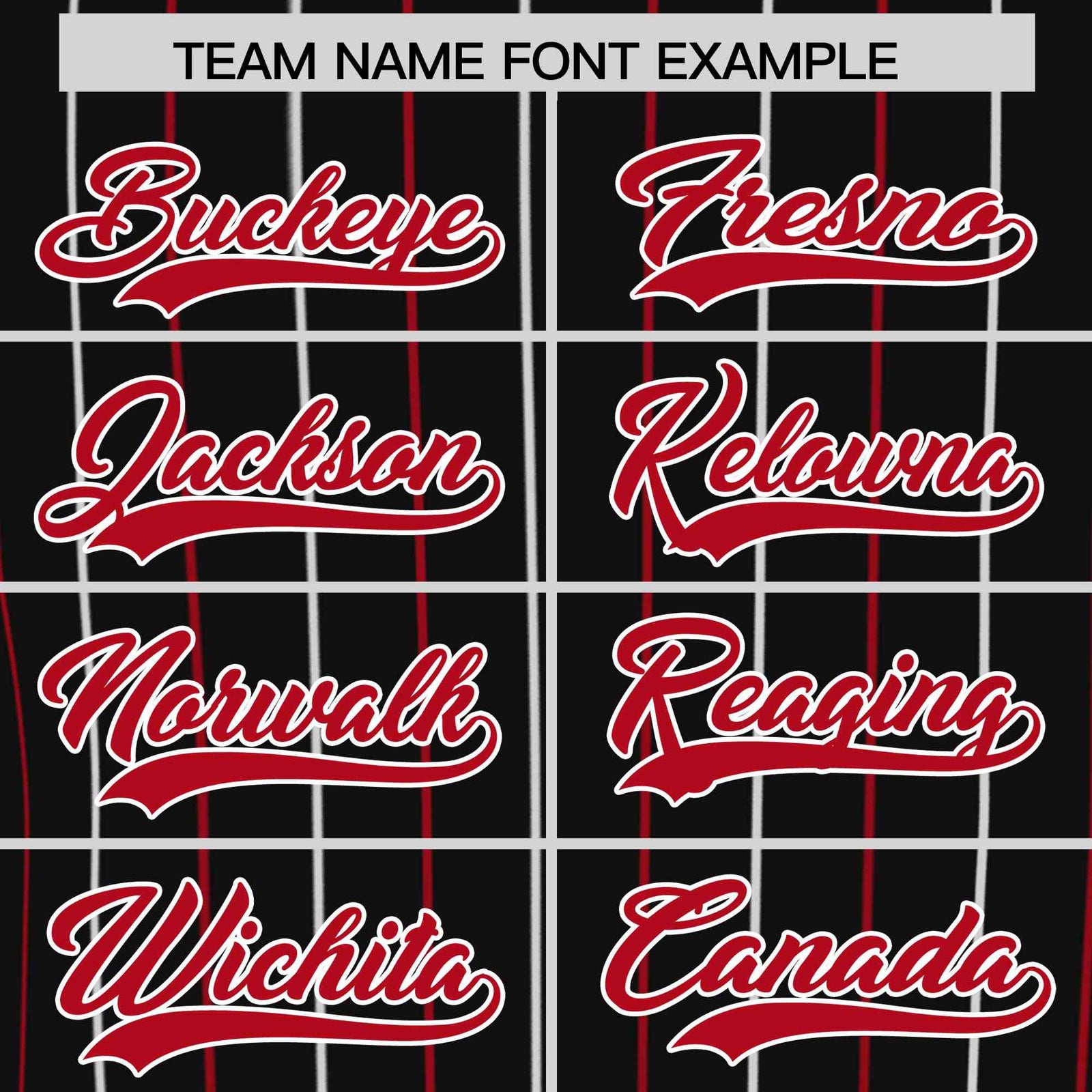 Custom Black Red and White Bi-Color Stripes Fashion Authentic Baseball Jersey