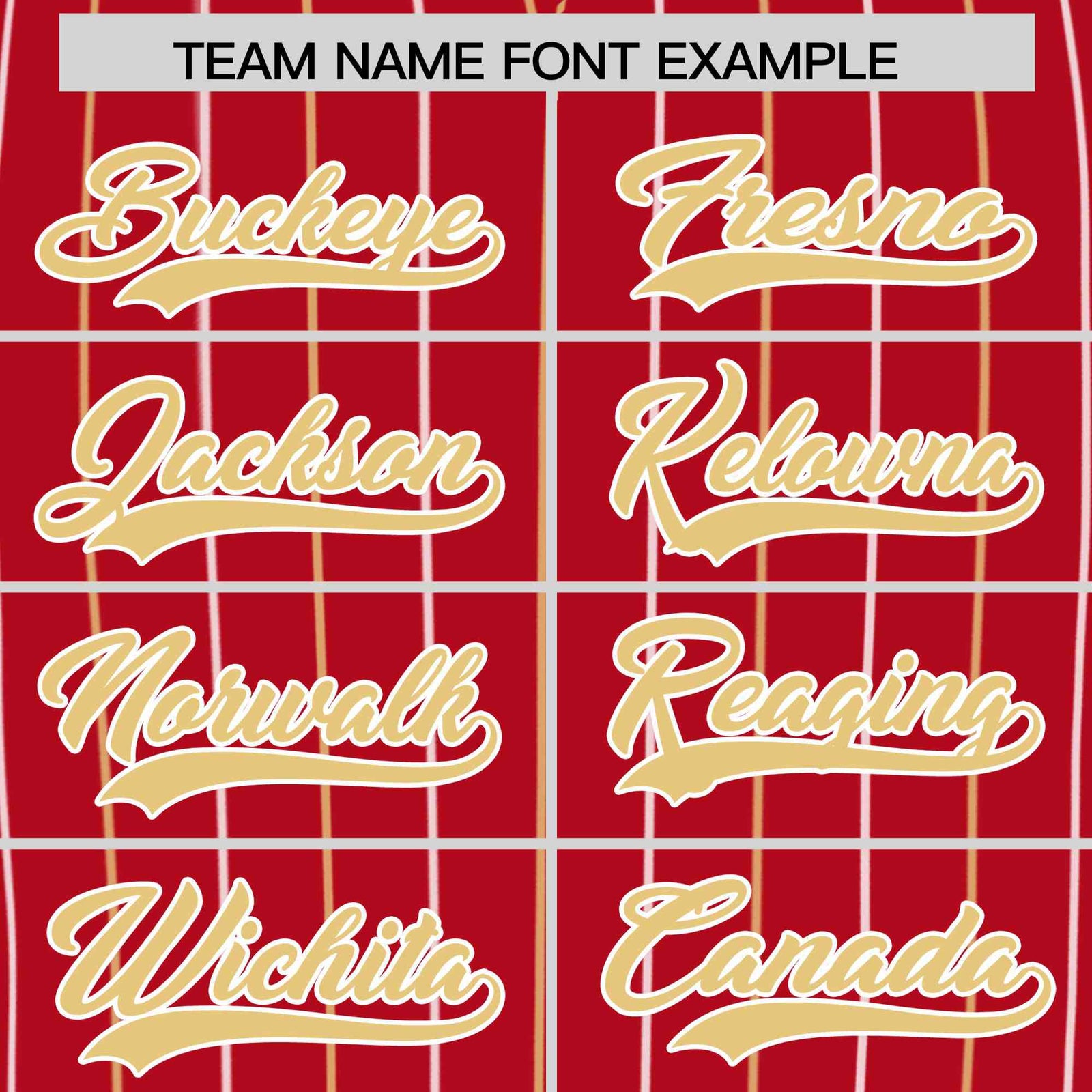 Custom Red Khaki and White Bi-Color Stripes Fashion Authentic Baseball Jersey