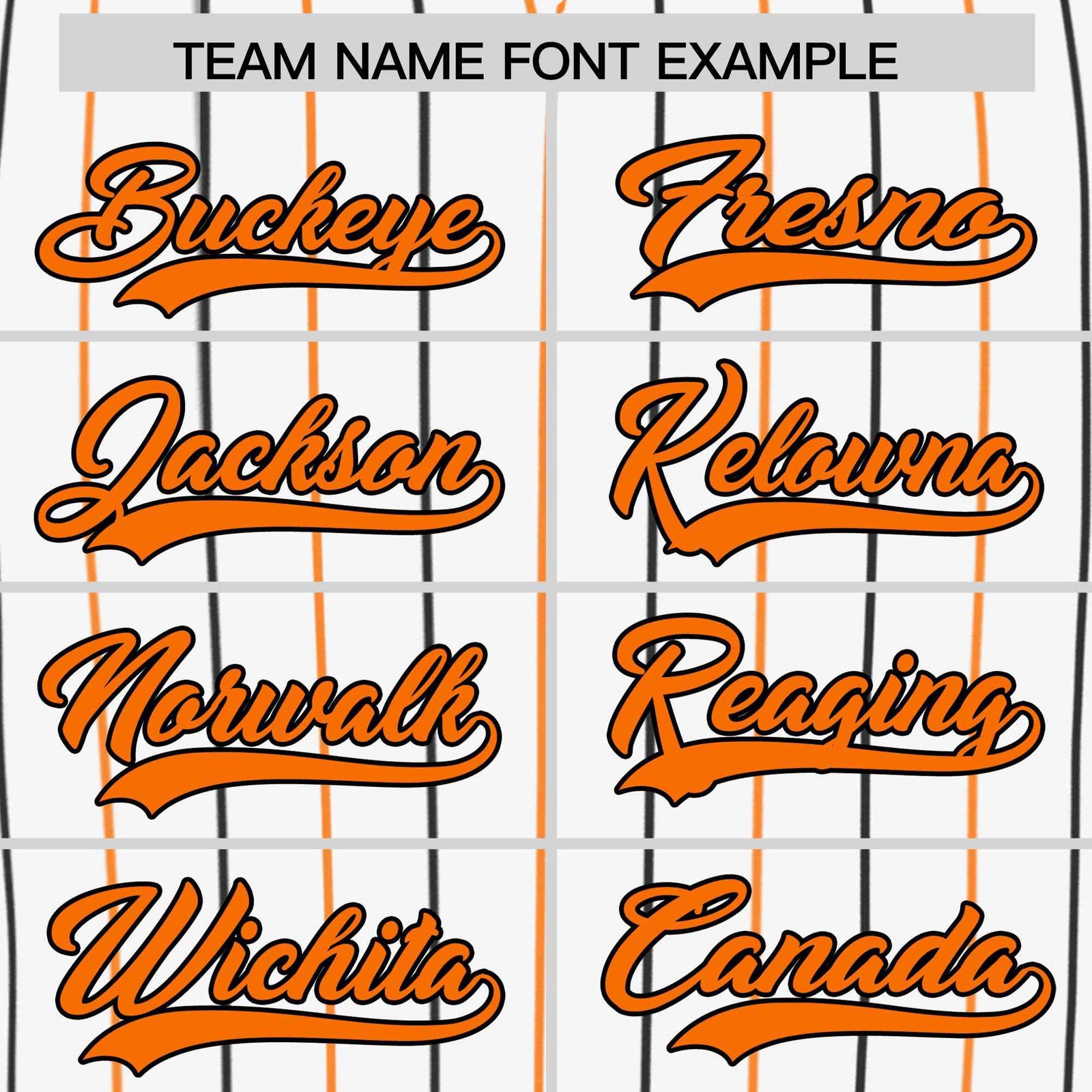 Custom White Orange and White Bi-Color Stripes Fashion Authentic Baseball Jersey