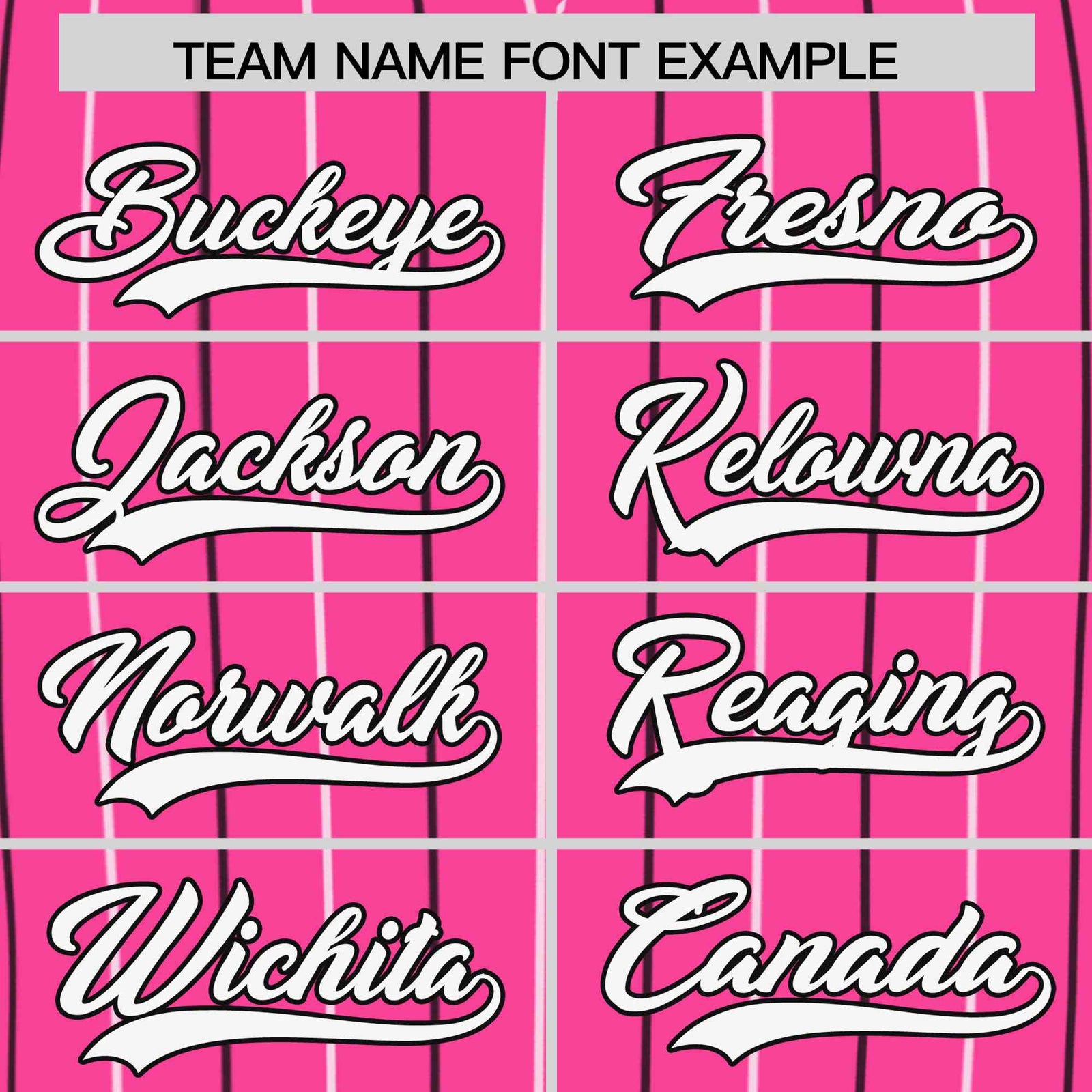 Custom Pink White and Black Bi-Color Stripes Fashion Authentic Baseball Jersey