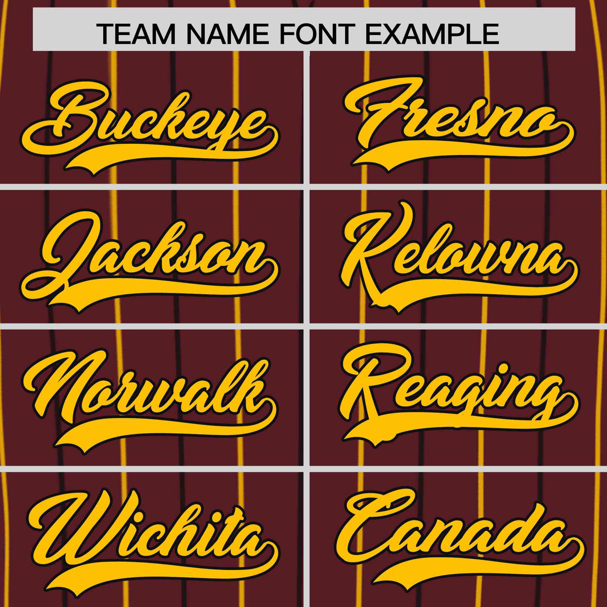 Custom Burgundy Gold and Black Bi-Color Stripes Fashion Authentic Baseball Jersey