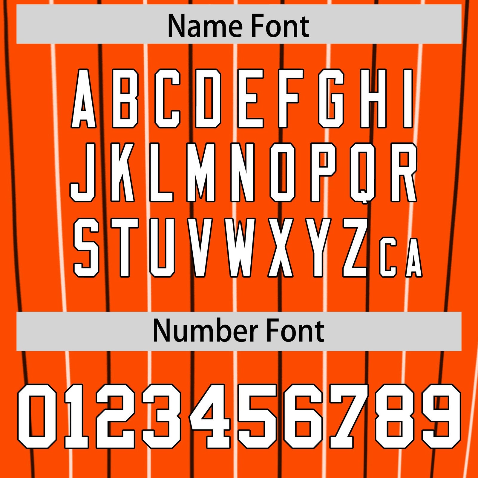 Custom Orange White and Black Bi-Color Stripes Fashion Authentic Baseball Jersey