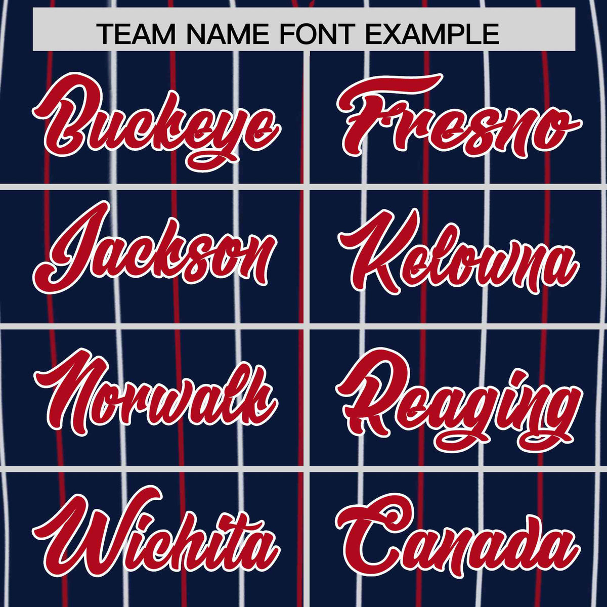 Custom Navy Red and White Bi-Color Stripes Fashion Authentic Baseball Jersey