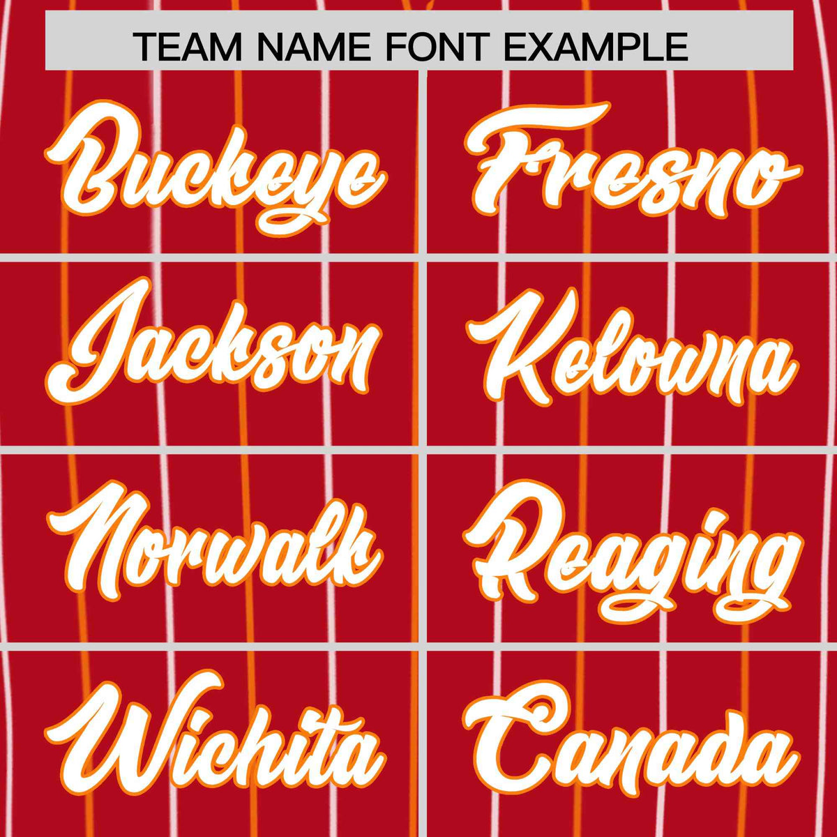 Custom Red White and Orange Bi-Color Stripes Fashion Authentic Baseball Jersey