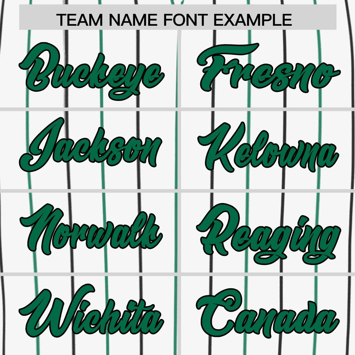 Custom White Kelly Green and Black Bi-Color Stripes Fashion Authentic Baseball Jersey