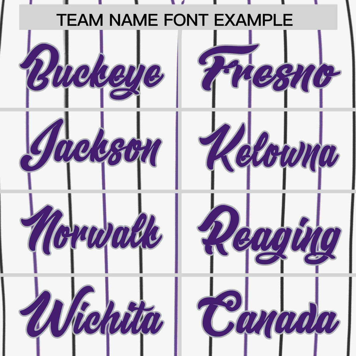 Custom White Purple and Gray Bi-Color Stripes Fashion Authentic Baseball Jersey