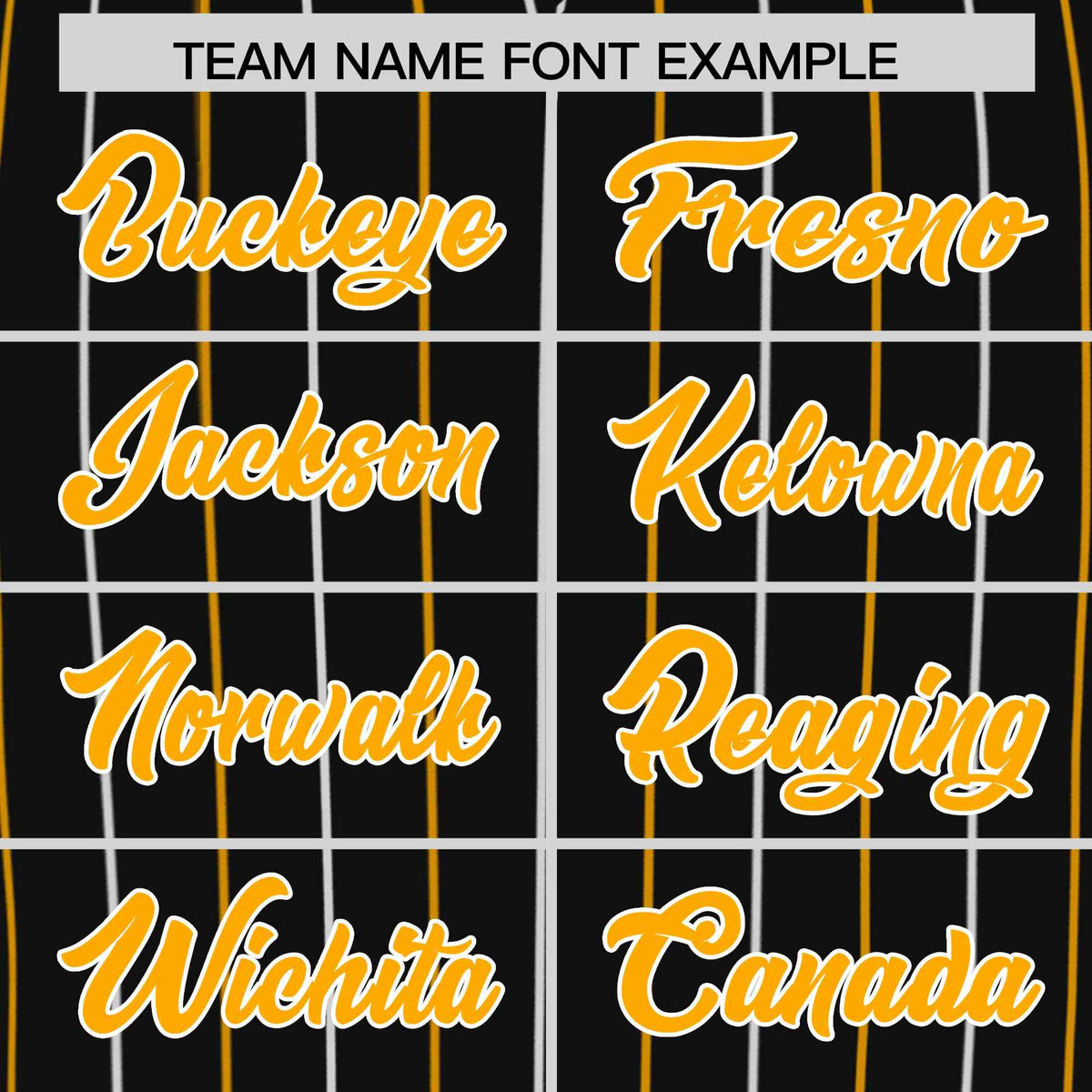 Custom Black White and Yellow Bi-Color Stripes Fashion Authentic Baseball Jersey