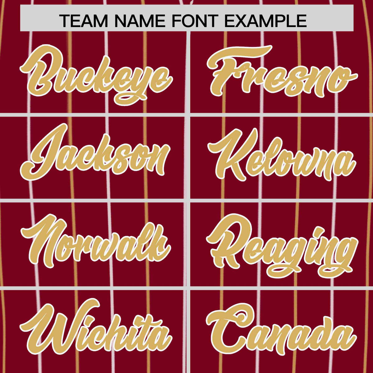 Custom Crimson Old Gold and White Bi-Color Stripes Fashion Authentic Baseball Jersey