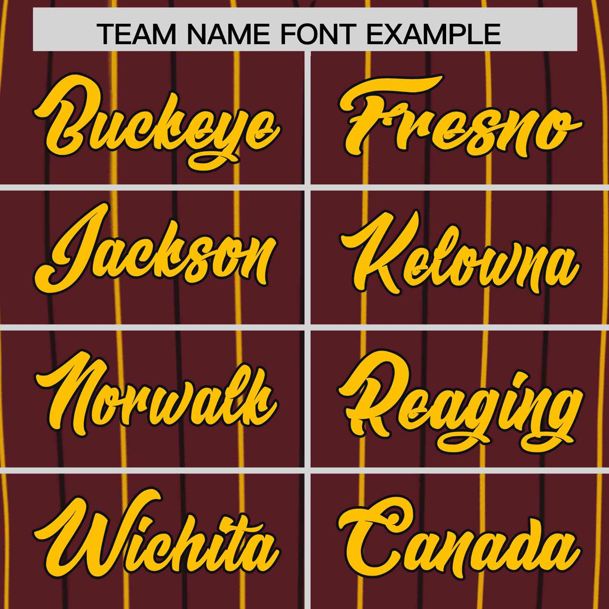 Custom Burgundy Gold and Black Bi-Color Stripes Fashion Authentic Baseball Jersey