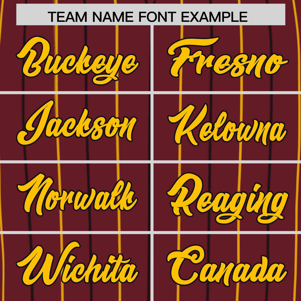 Custom Burgundy Yellow and Black Bi-Color Stripes Fashion Authentic Baseball Jersey