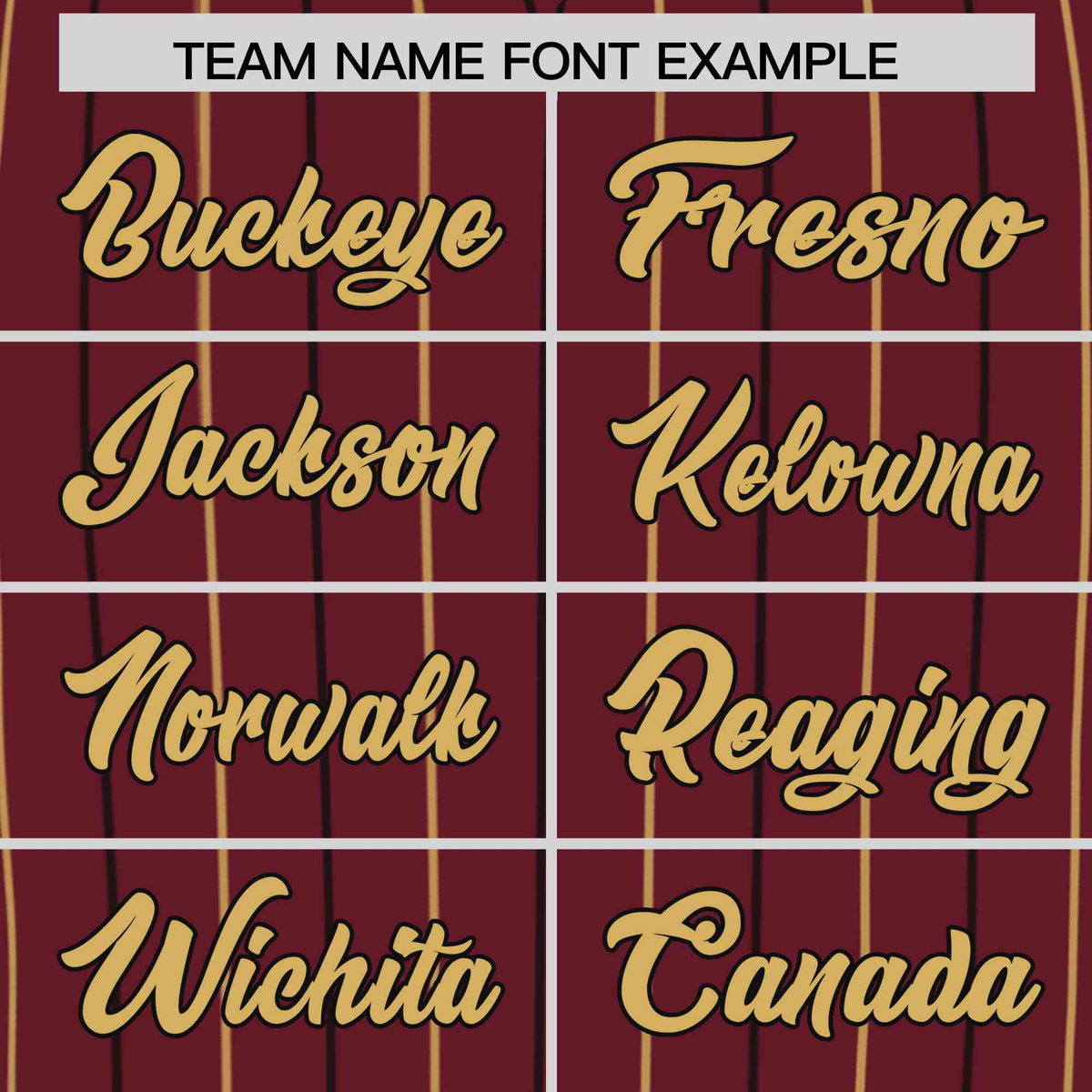 Custom Burgundy Old Gold and Black Bi-Color Stripes Fashion Authentic Baseball Jersey