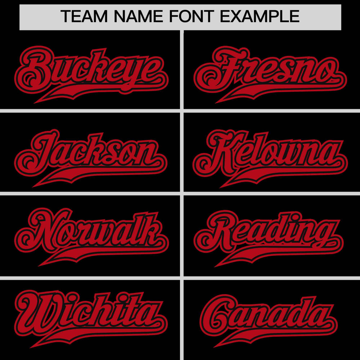 Custom Black Red Classic Style Authentic Baseball Jersey