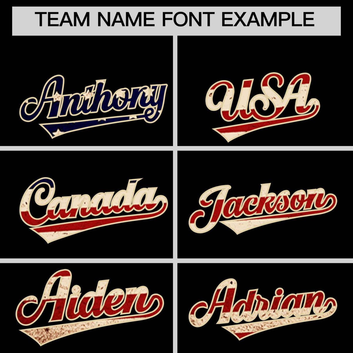 Custom Black Cream Vintage USA Flag Authentic Baseball Jersey| KXKSHOP