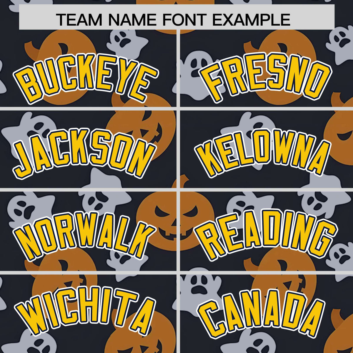 Custom Multi Color Halloween Authentic Baseball Jersey