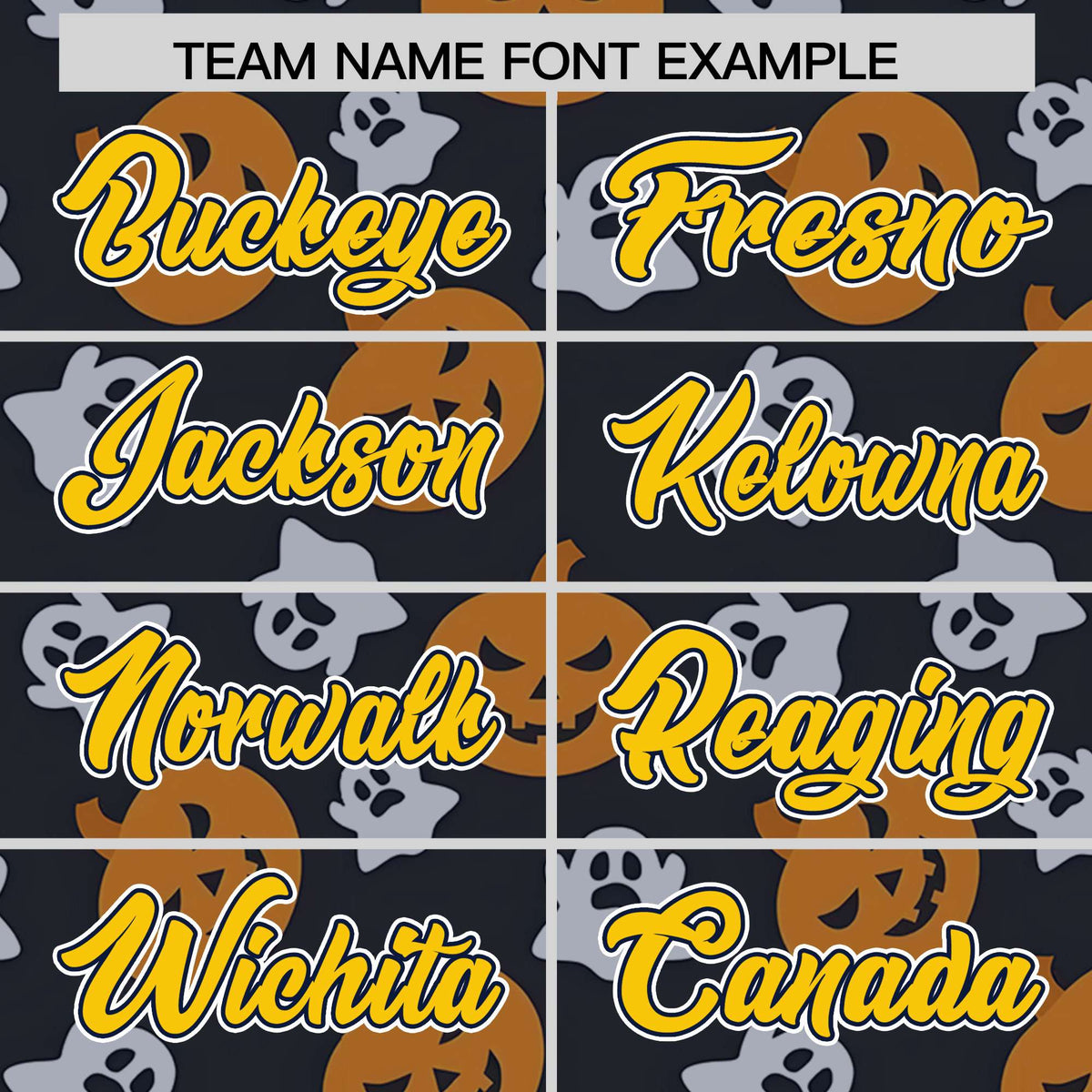 Custom Multi Color Halloween Authentic Baseball Jersey