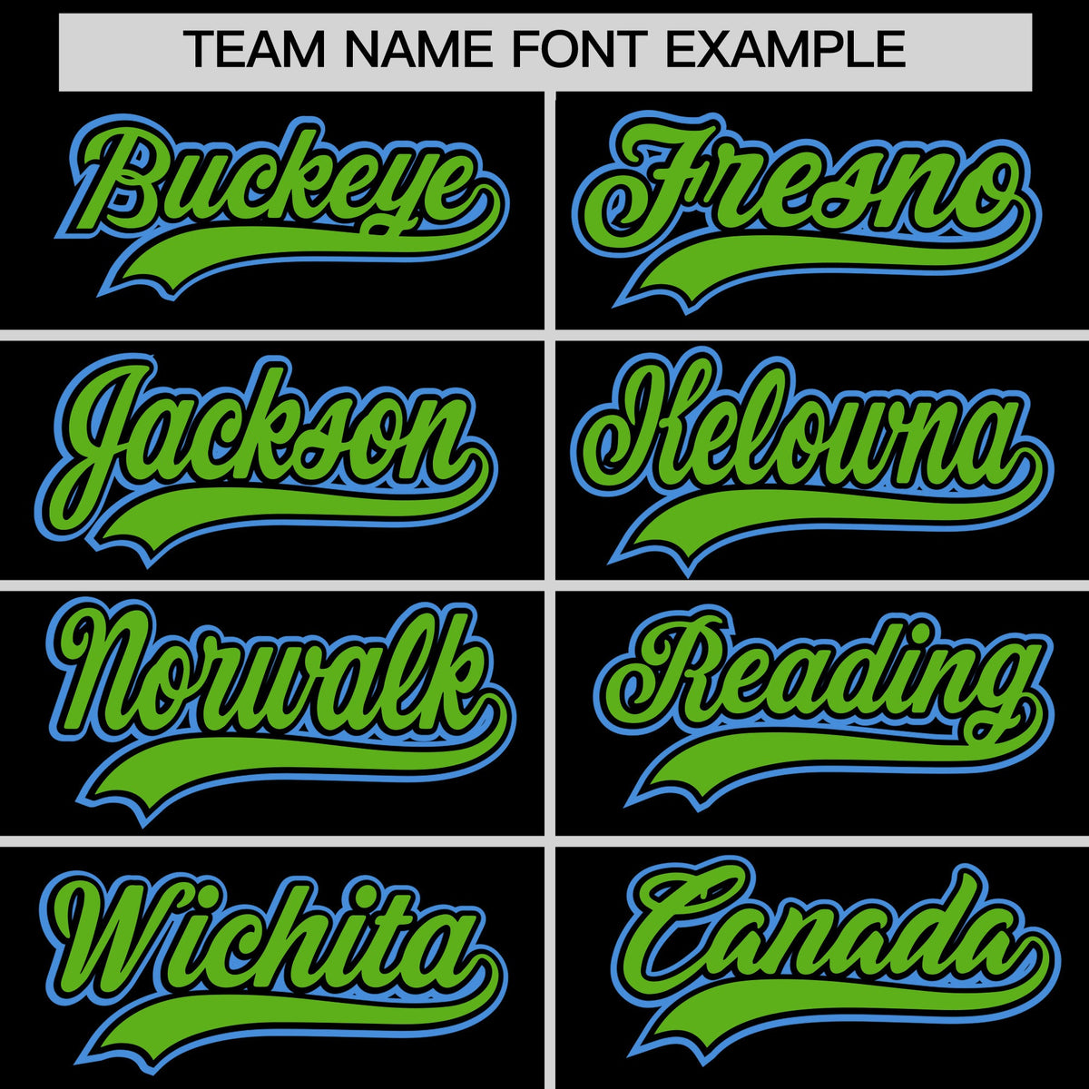 Custom Black Green Powder Blue Sleeve Flag Lace Baseball Jersey | Sublimation Printed & Embroidery,Add Name and Numbern,Perfect for Teams | KXKSHOP