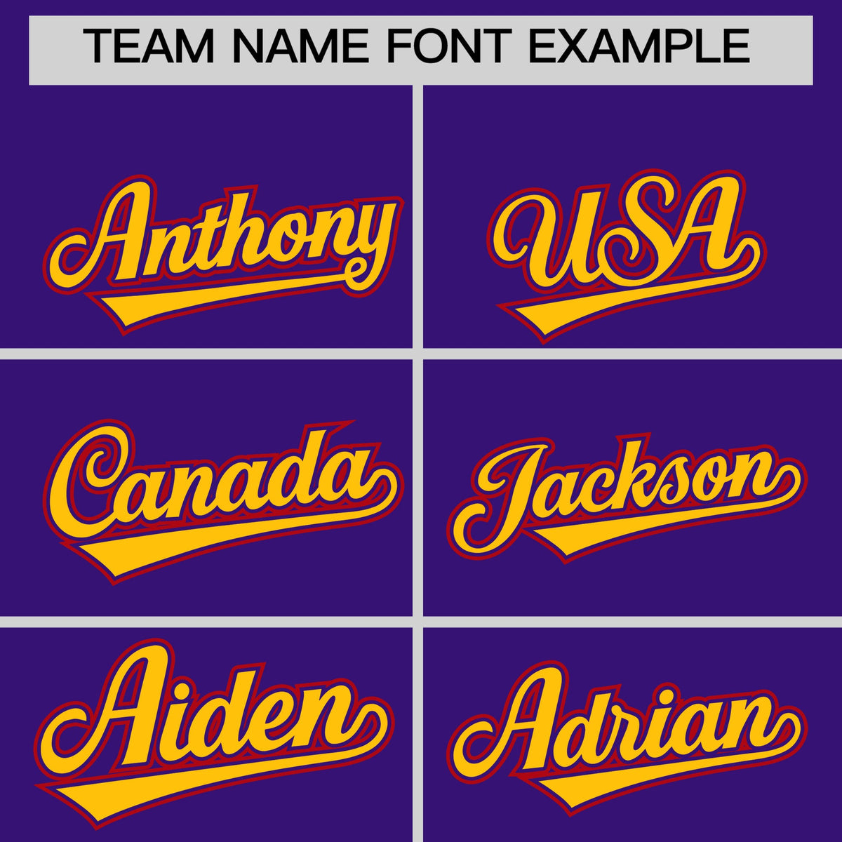 Custom Purple Gold Red Sleeve Flag Lace Baseball Jersey | Sublimation Printed & Embroidery,Add Name and Numbern,Perfect for Teams | KXKSHOP