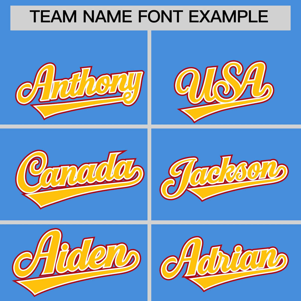 Custom Powder Blue Gold Red Sleeve Flag Lace Baseball Jersey | Sublimation Printed & Embroidery,Add Name and Numbern,Perfect for Teams | KXKSHOP