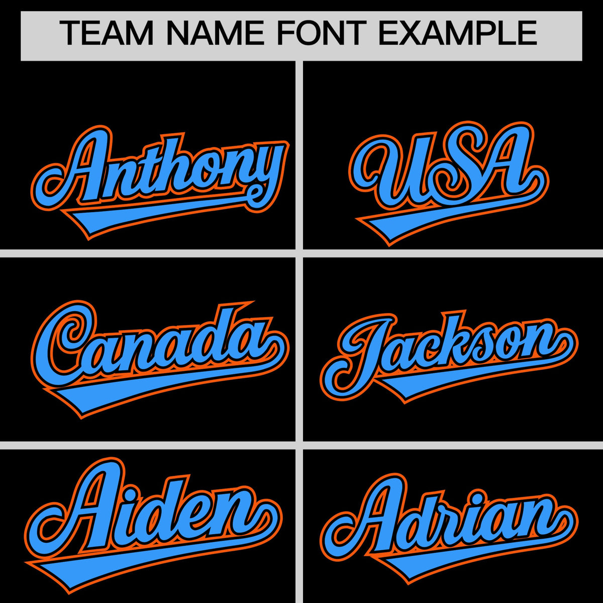 Custom Black Powder Blue Orange Sleeve Flag Lace Baseball Jersey | Sublimation Printed & Embroidery,Add Name and Numbern,Perfect for Teams | KXKSHOP