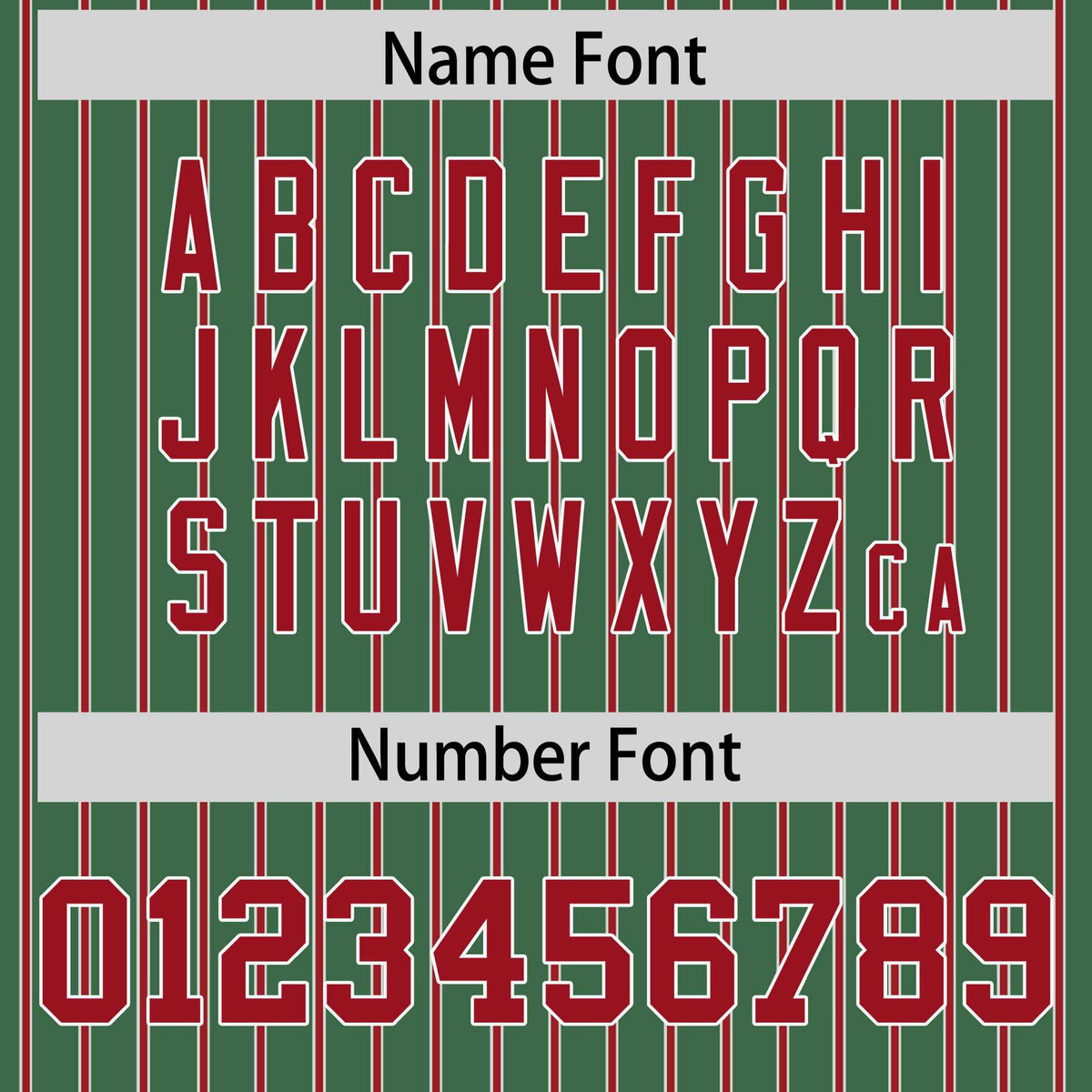 Custom Kelly Green White Tricolor Stripe Fashion Authentic Baseball Jersey