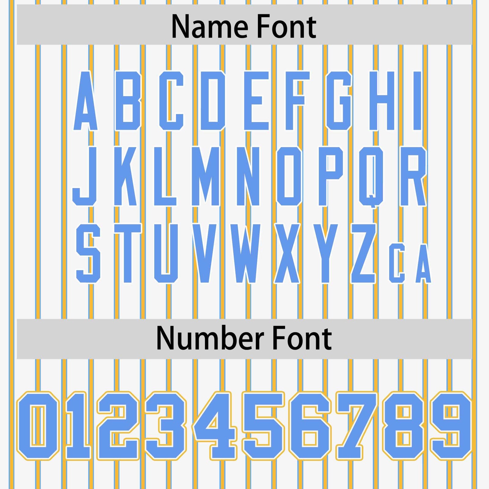 Custom White Powder Blue Tricolor Stripe Fashion Authentic Baseball Jersey