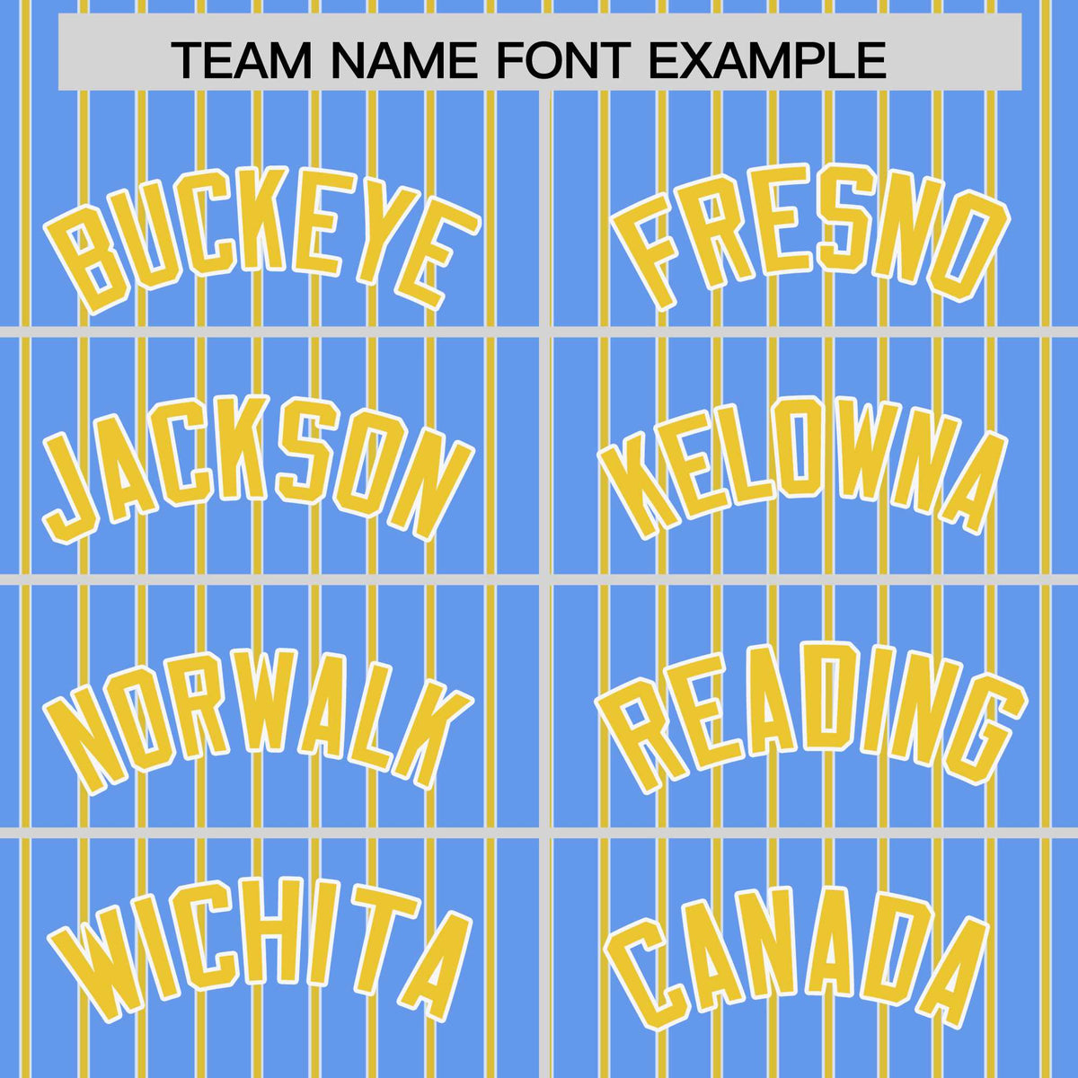 Custom Powder Blue White Tricolor Stripe Fashion Authentic Baseball Jersey