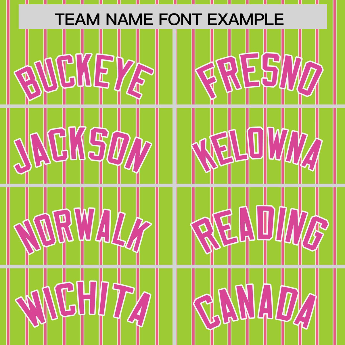 Custom Neon Green White Tricolor Stripe Fashion Authentic Baseball Jersey