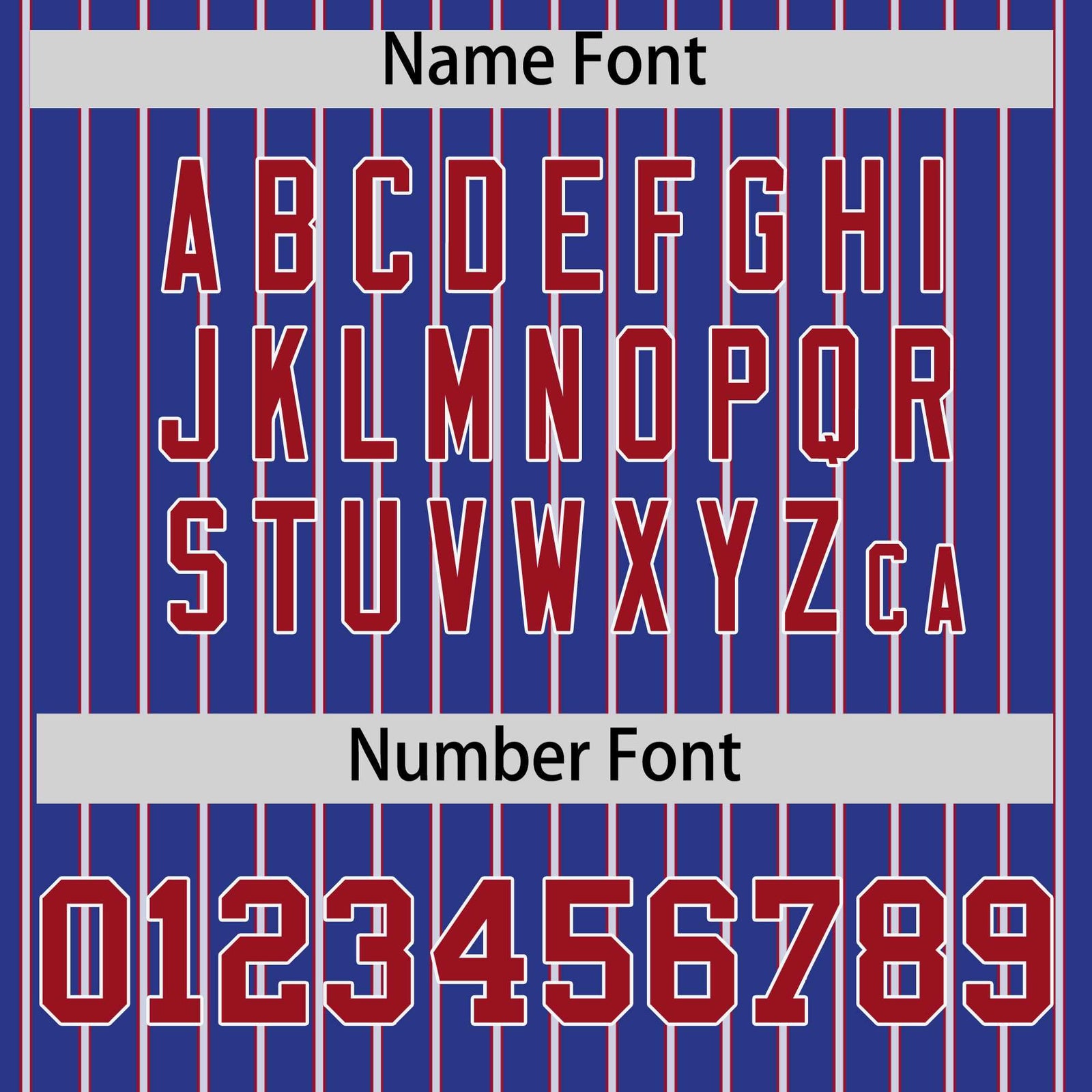 Custom Royal White Tricolor Stripe Fashion Authentic Baseball Jersey