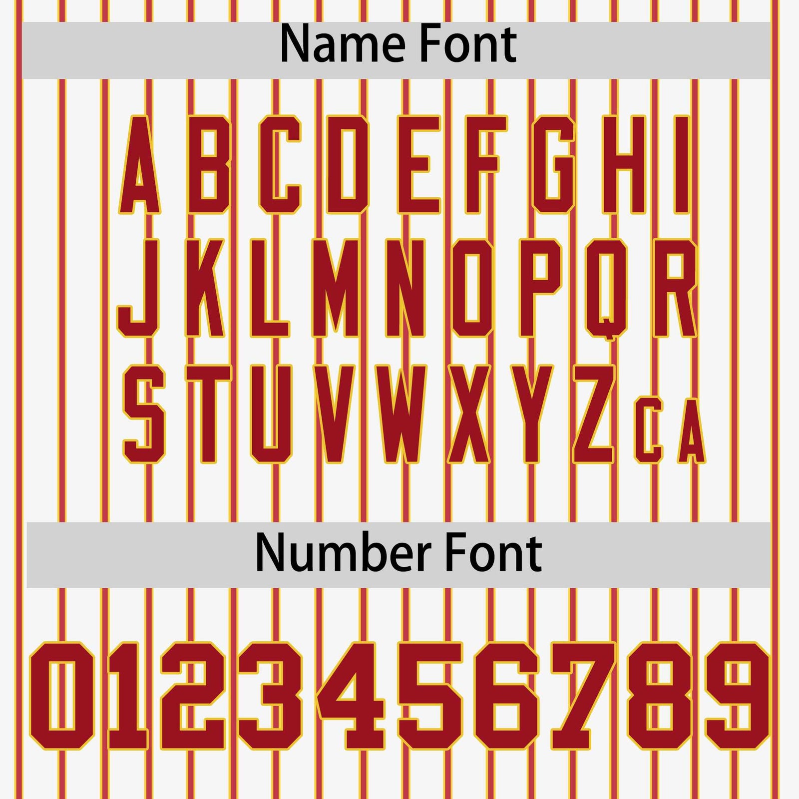 Custom White Gold Tricolor Stripe Fashion Authentic Baseball Jersey