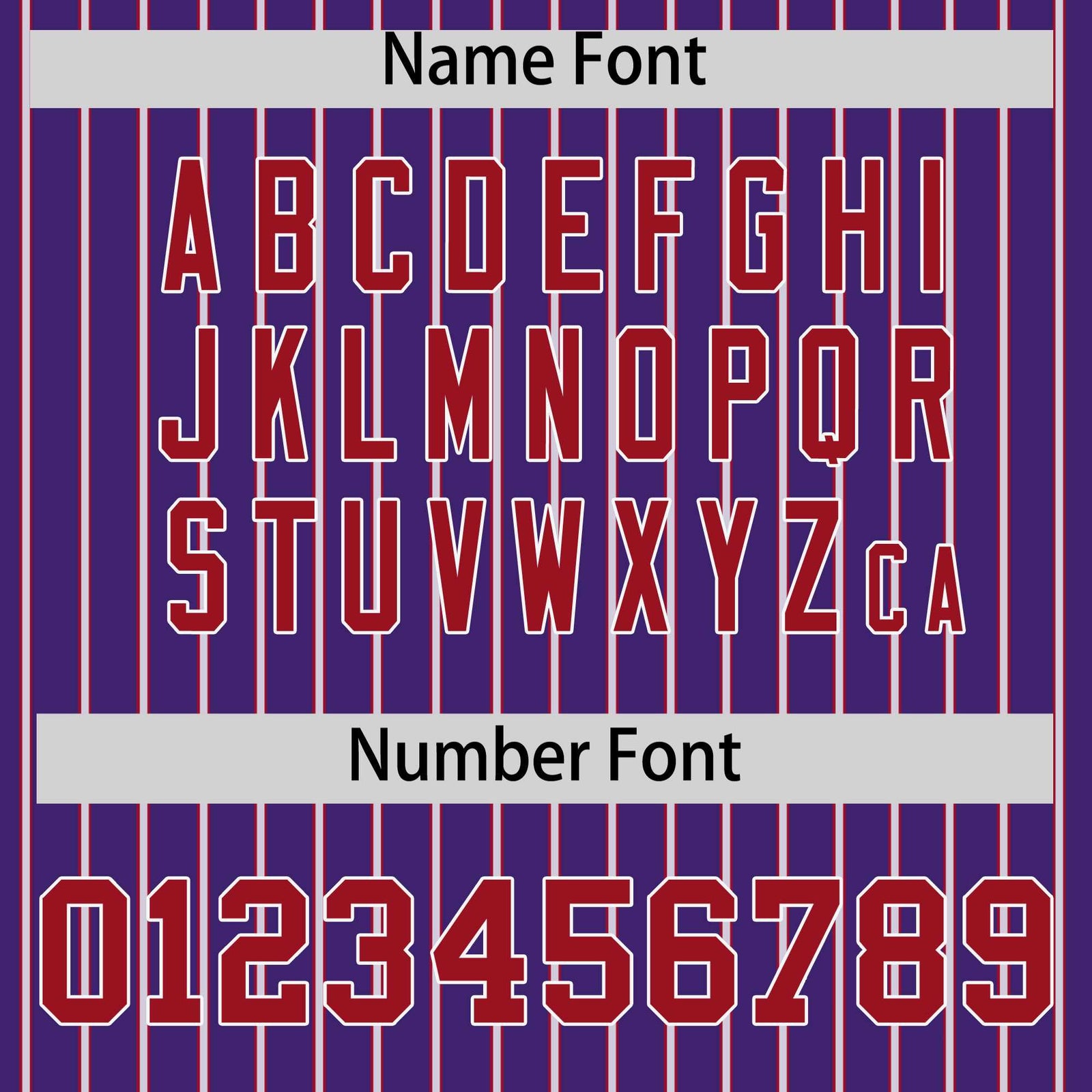 Custom Purple White Tricolor Stripe Fashion Authentic Baseball Jersey