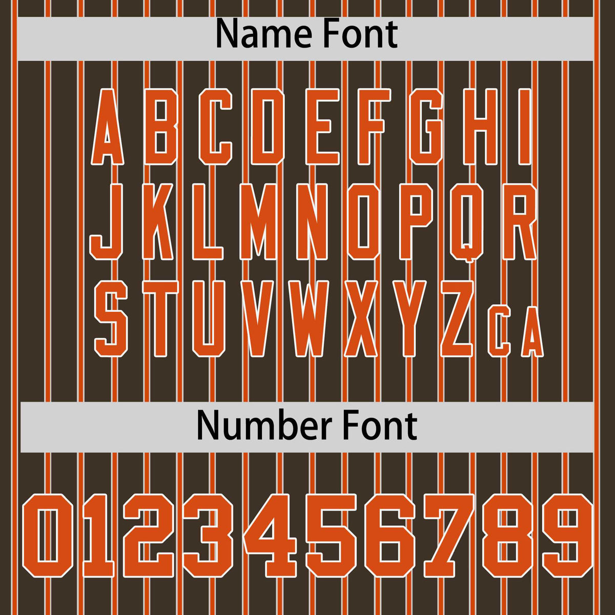 Custom Brown White Tricolor Stripe Fashion Authentic Baseball Jersey