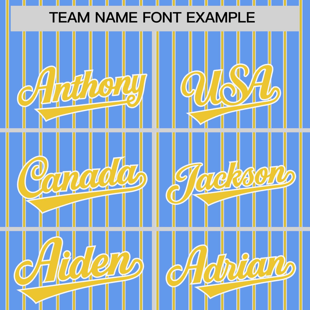 Custom Powder Blue White Tricolor Stripe Fashion Authentic Baseball Jersey