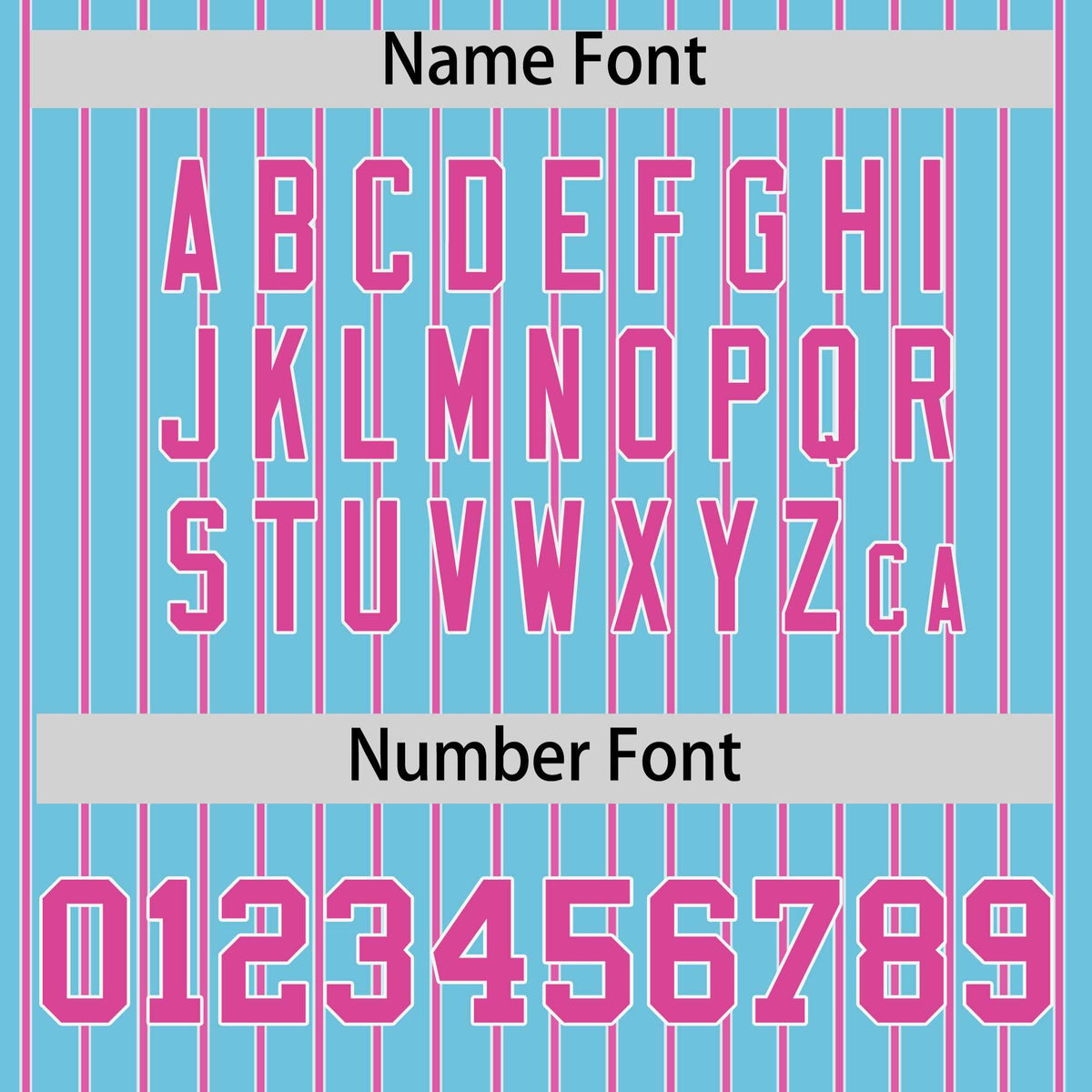 Custom Sky Blue White Tricolor Stripe Fashion Authentic Baseball Jersey