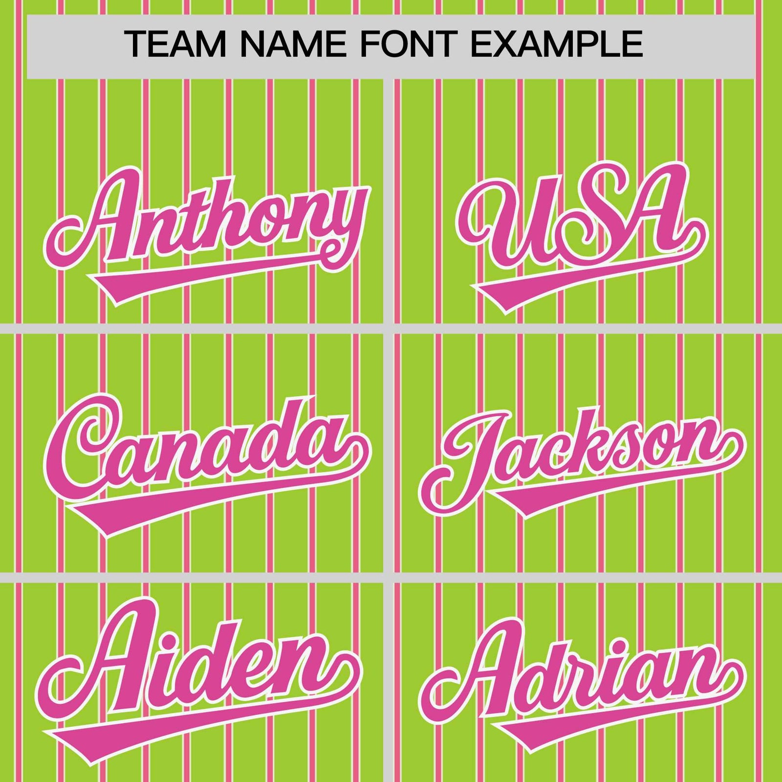 Custom Neon Green White Tricolor Stripe Fashion Authentic Baseball Jersey