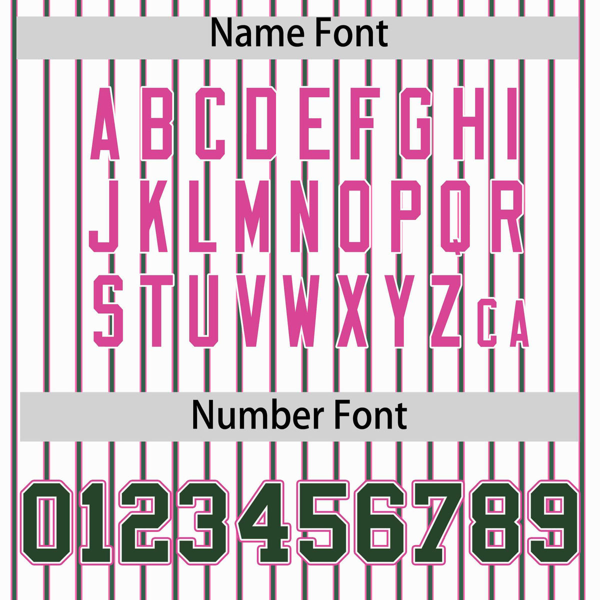 Custom White Pink Tricolor Stripe Fashion Authentic Baseball Jersey