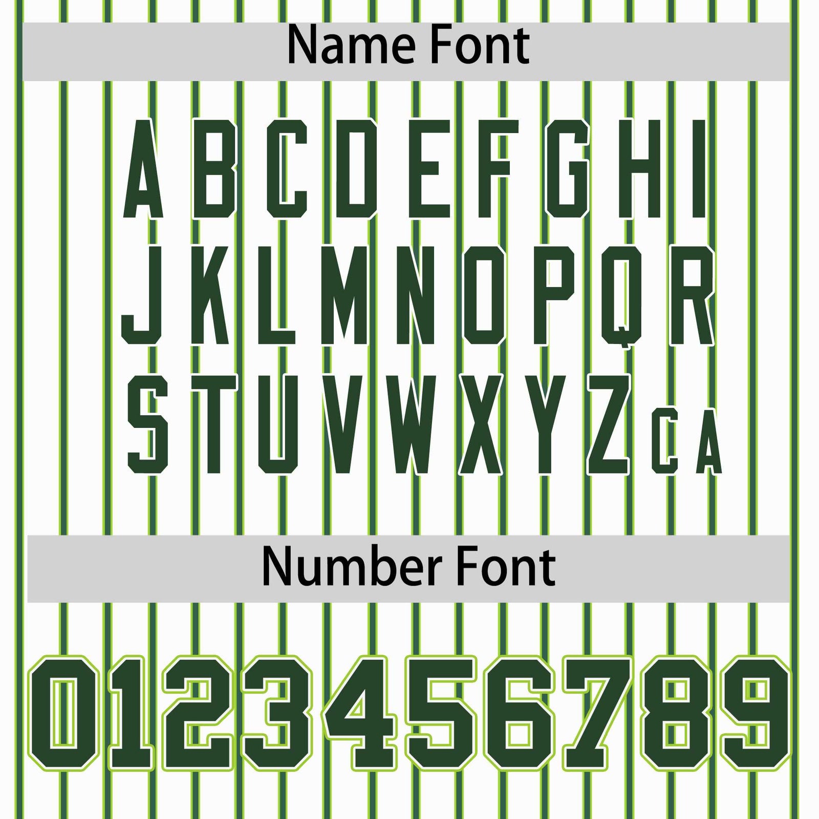 Custom White Neon Green Tricolor Stripe Fashion Authentic Baseball Jersey