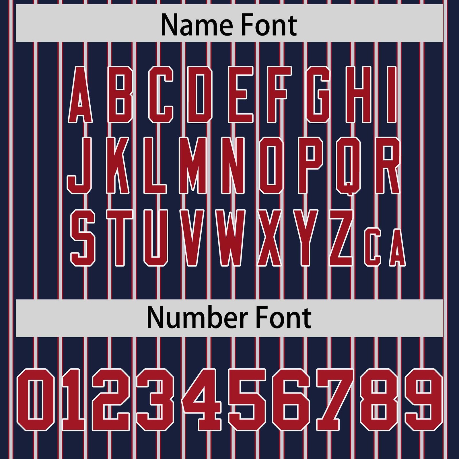 Custom Navy White Tricolor Stripe Fashion Authentic Baseball Jersey