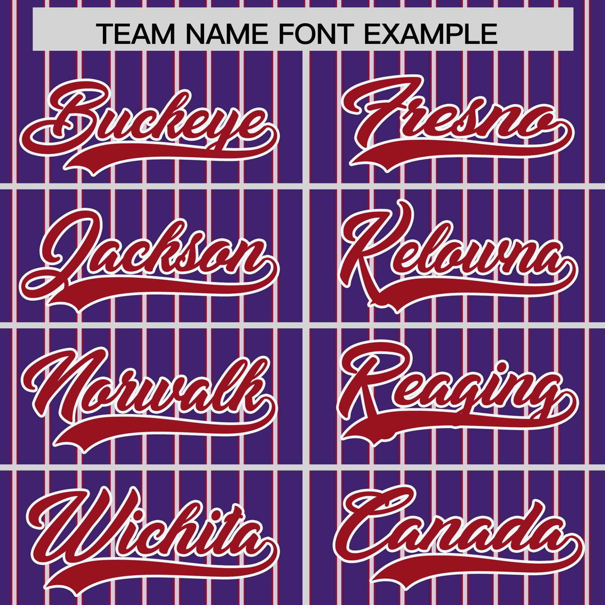 Custom Purple White Tricolor Stripe Fashion Authentic Baseball Jersey