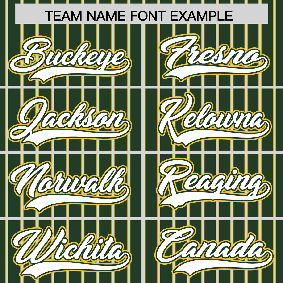 Custom Green Gold Tricolor Stripe Fashion Authentic Baseball Jersey