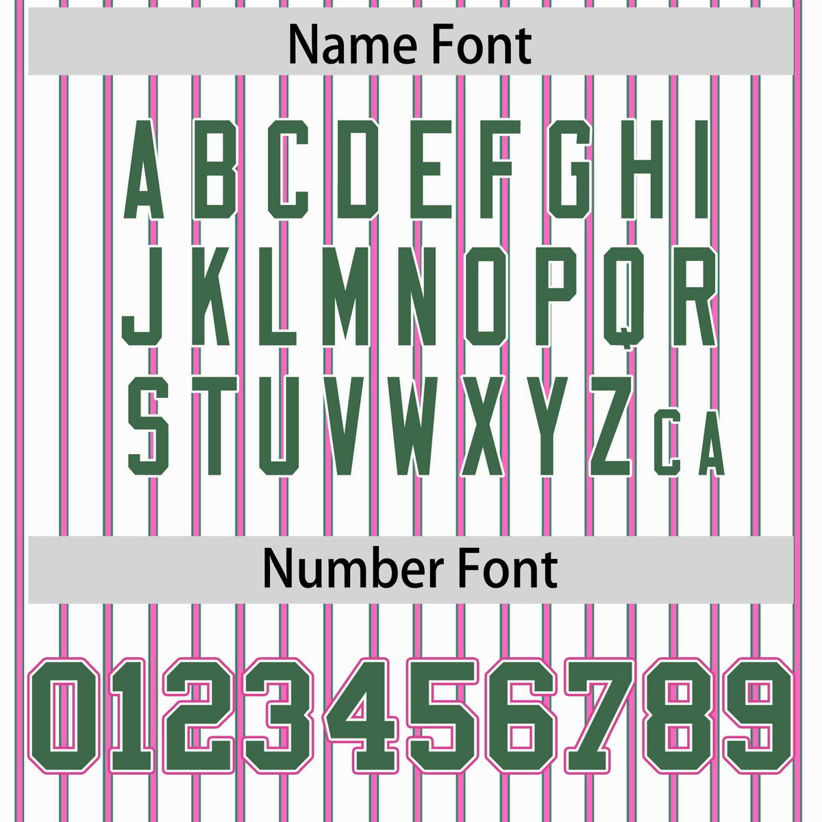 Custom White Kelly Green Tricolor Stripe Fashion Authentic Baseball Jersey