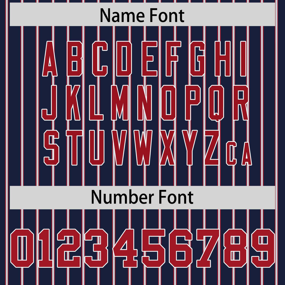 Custom Navy White Tricolor Stripe Fashion Authentic Baseball Jersey