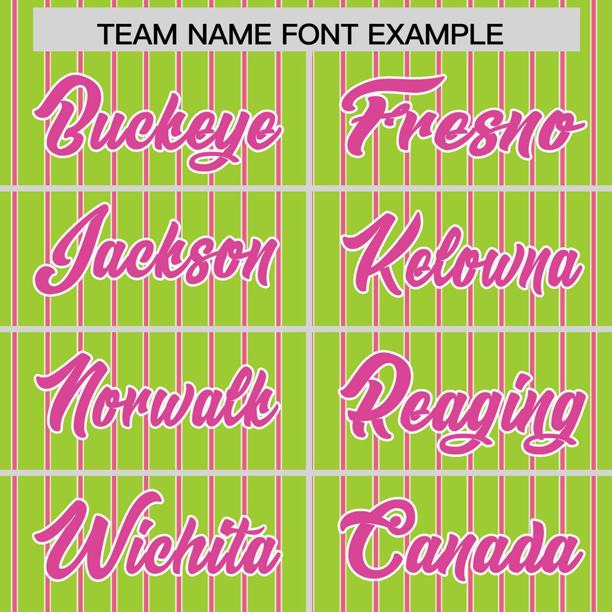 Custom Neon Green White Tricolor Stripe Fashion Authentic Baseball Jersey