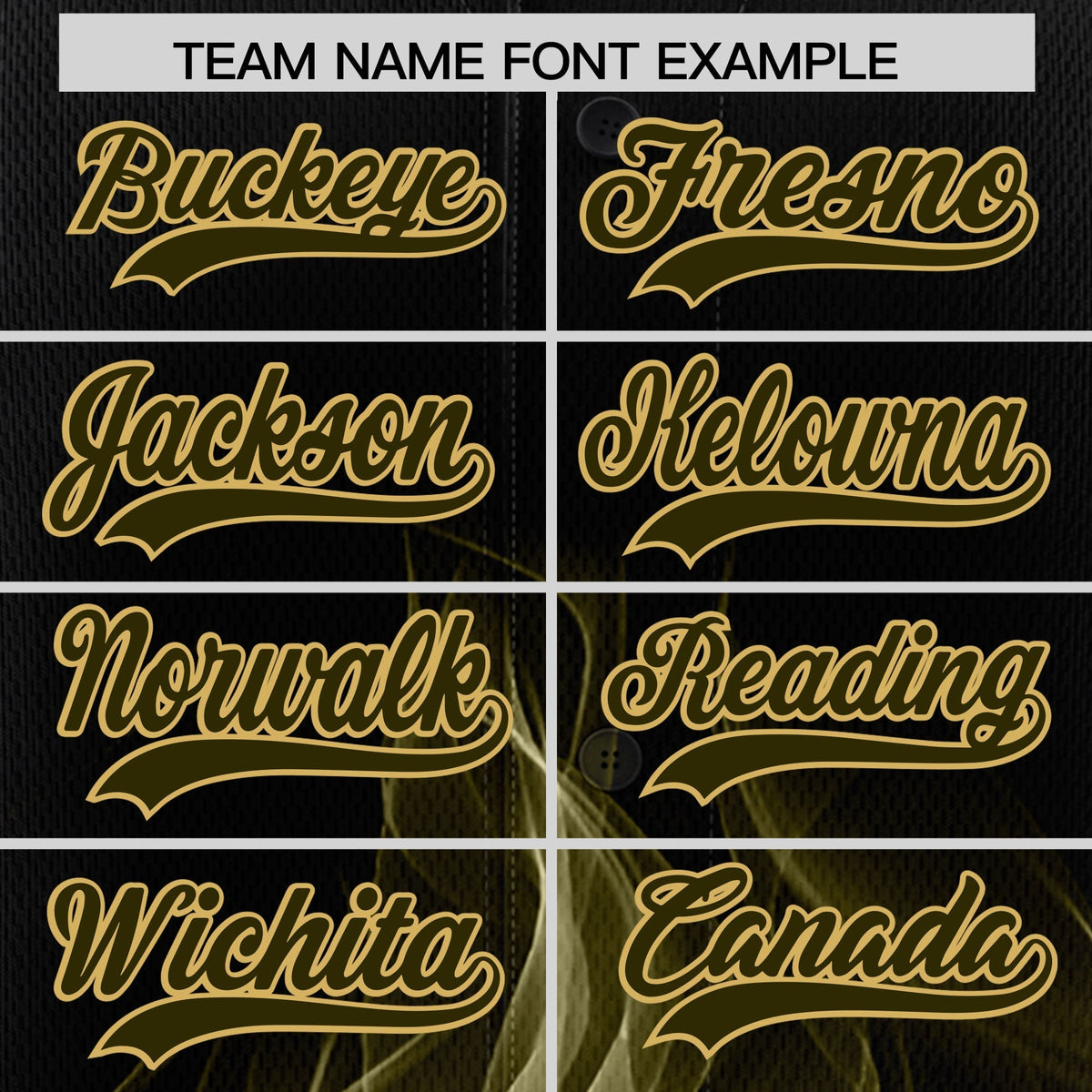 Custom Black Olive Khaki Flame Graffiti Pattern Personalization Baseball Jersey| KXKSHOP