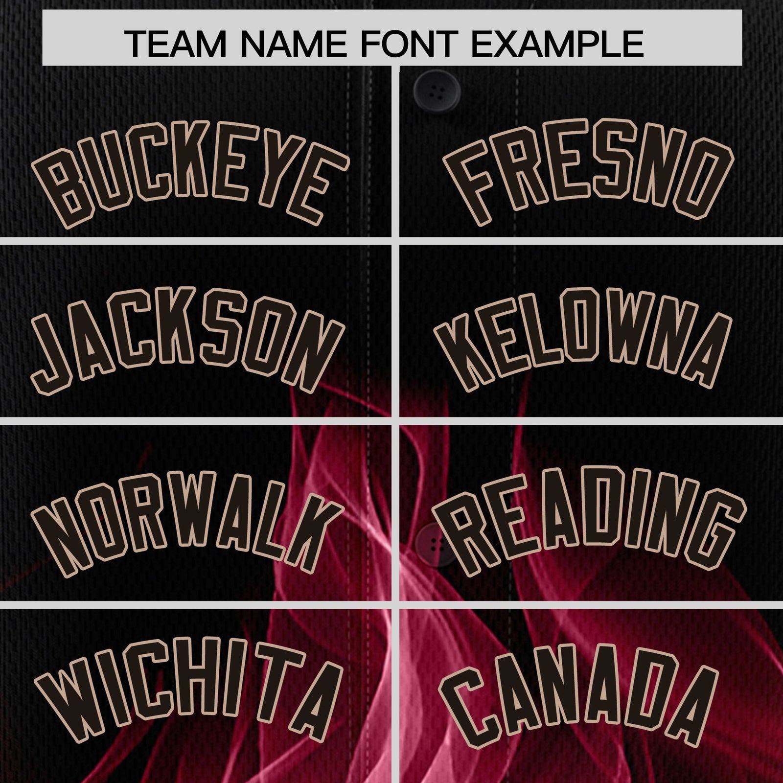 Custom Black Crimson White Flame Graffiti Pattern Personalization Baseball Jersey| KXKSHOP