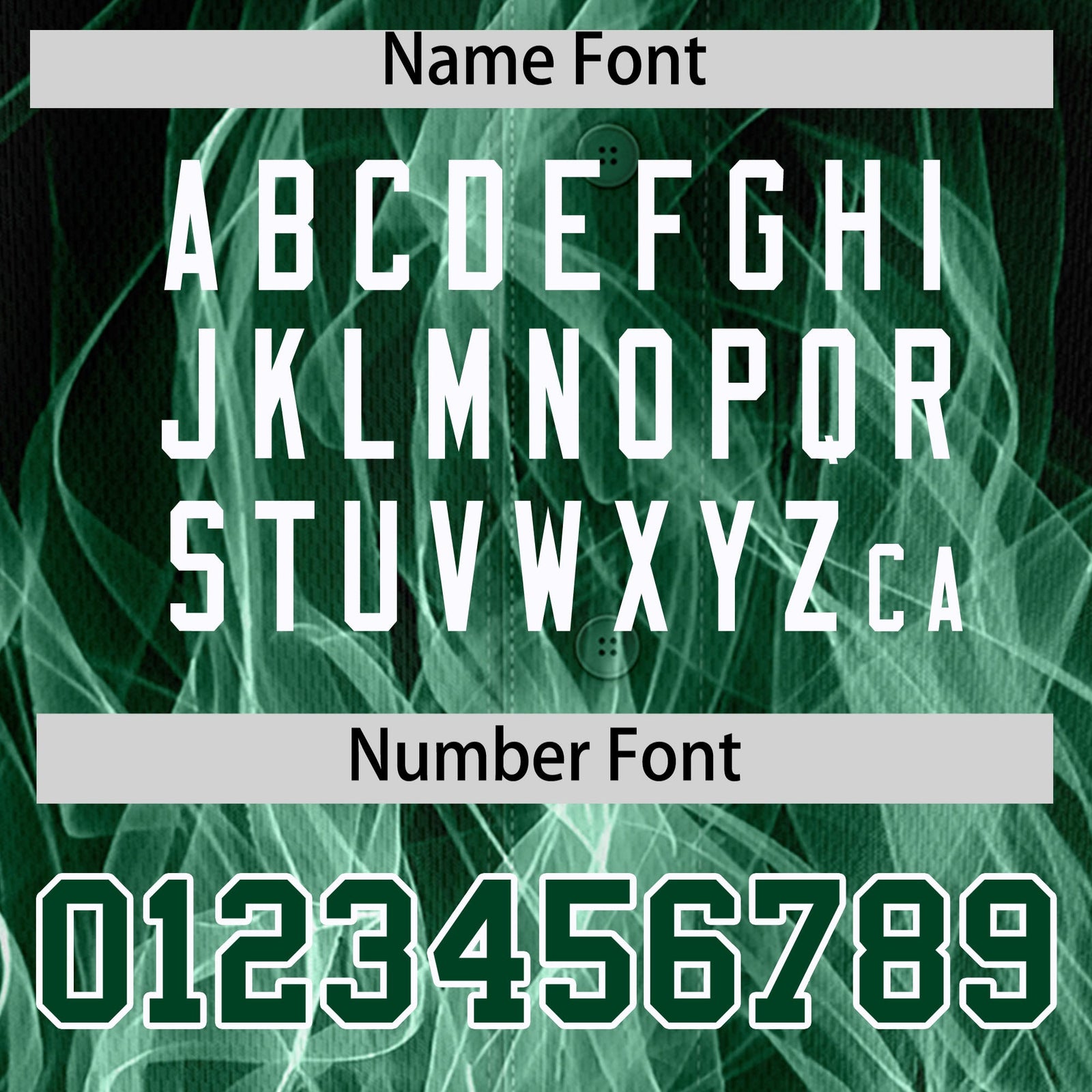 Custom Black Green White Flame Graffiti Pattern Personalization Baseball Jersey| KXKSHOP