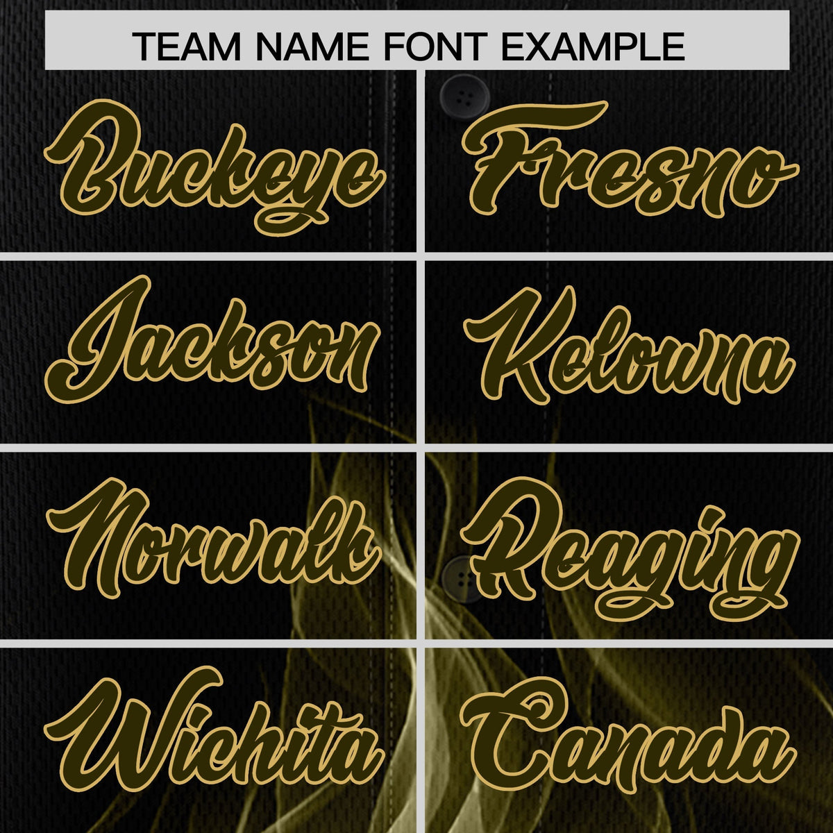 Custom Black Olive Khaki Flame Graffiti Pattern Personalization Baseball Jersey| KXKSHOP