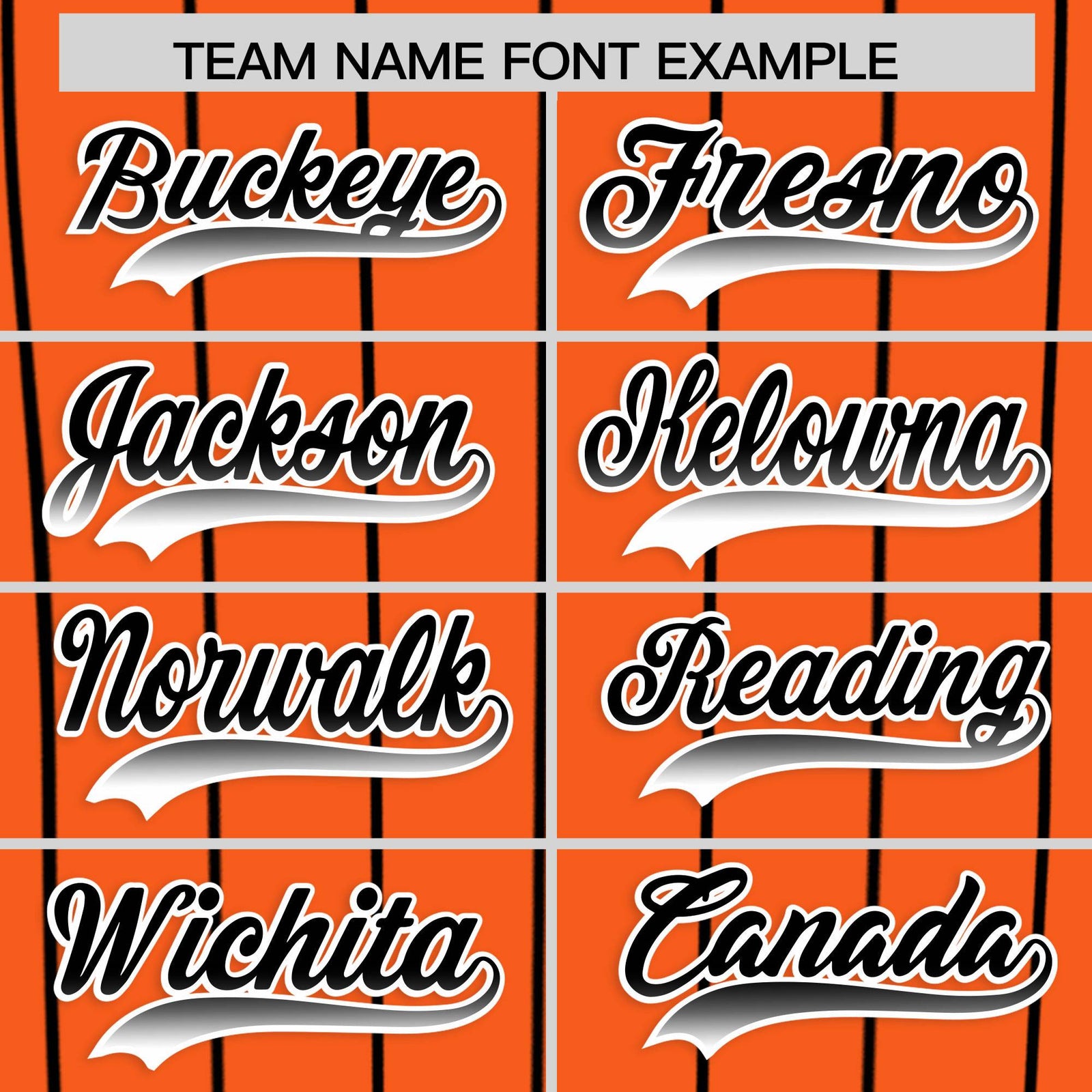 Custom Orange San-Francisco City Silhouette Authentic Baseball Jersey