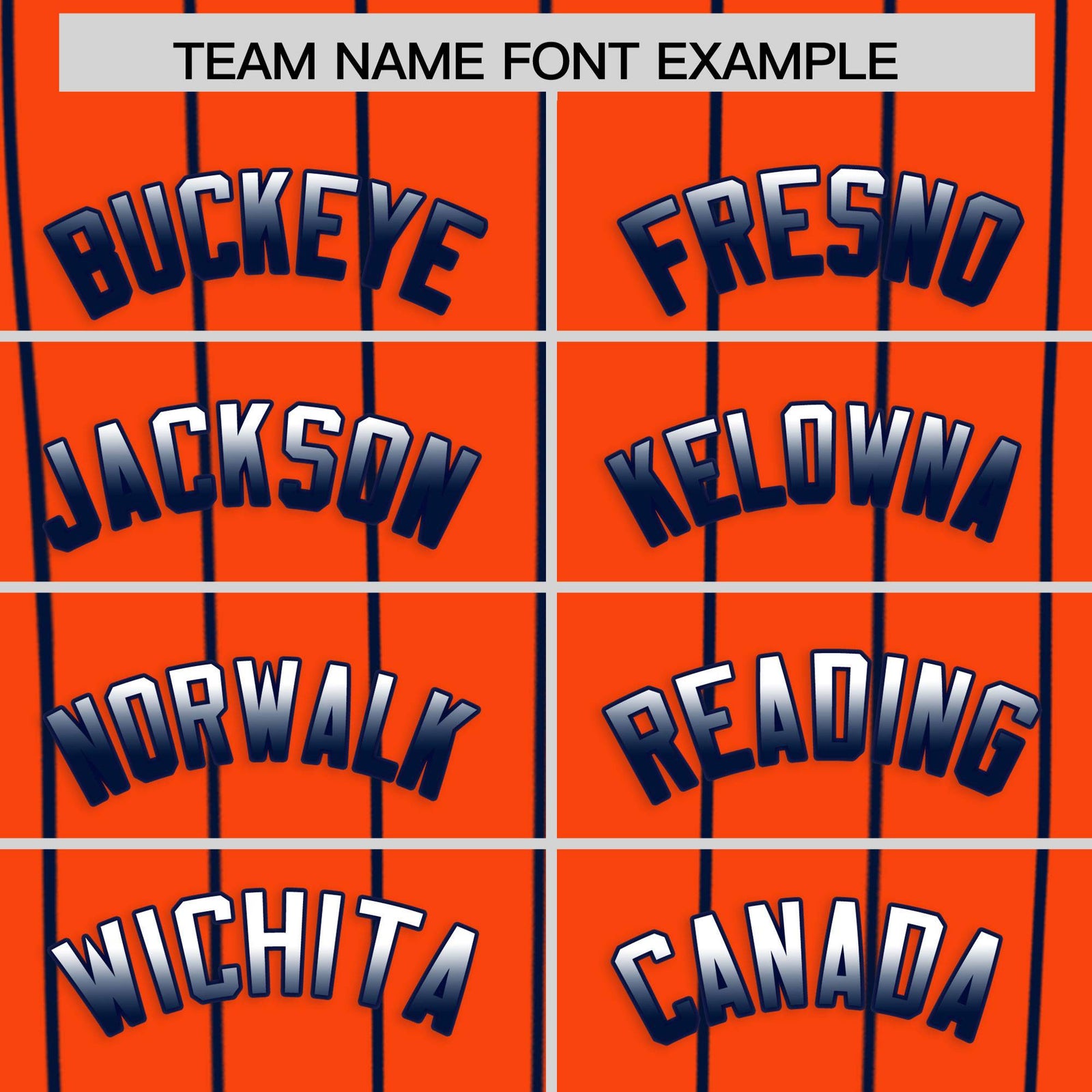 Custom Orange Detroit City Silhouette Authentic Baseball Jersey